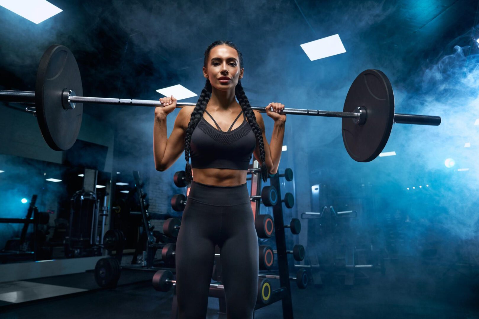 Optimize Empowerment Trainingsprogramma Squat Pose