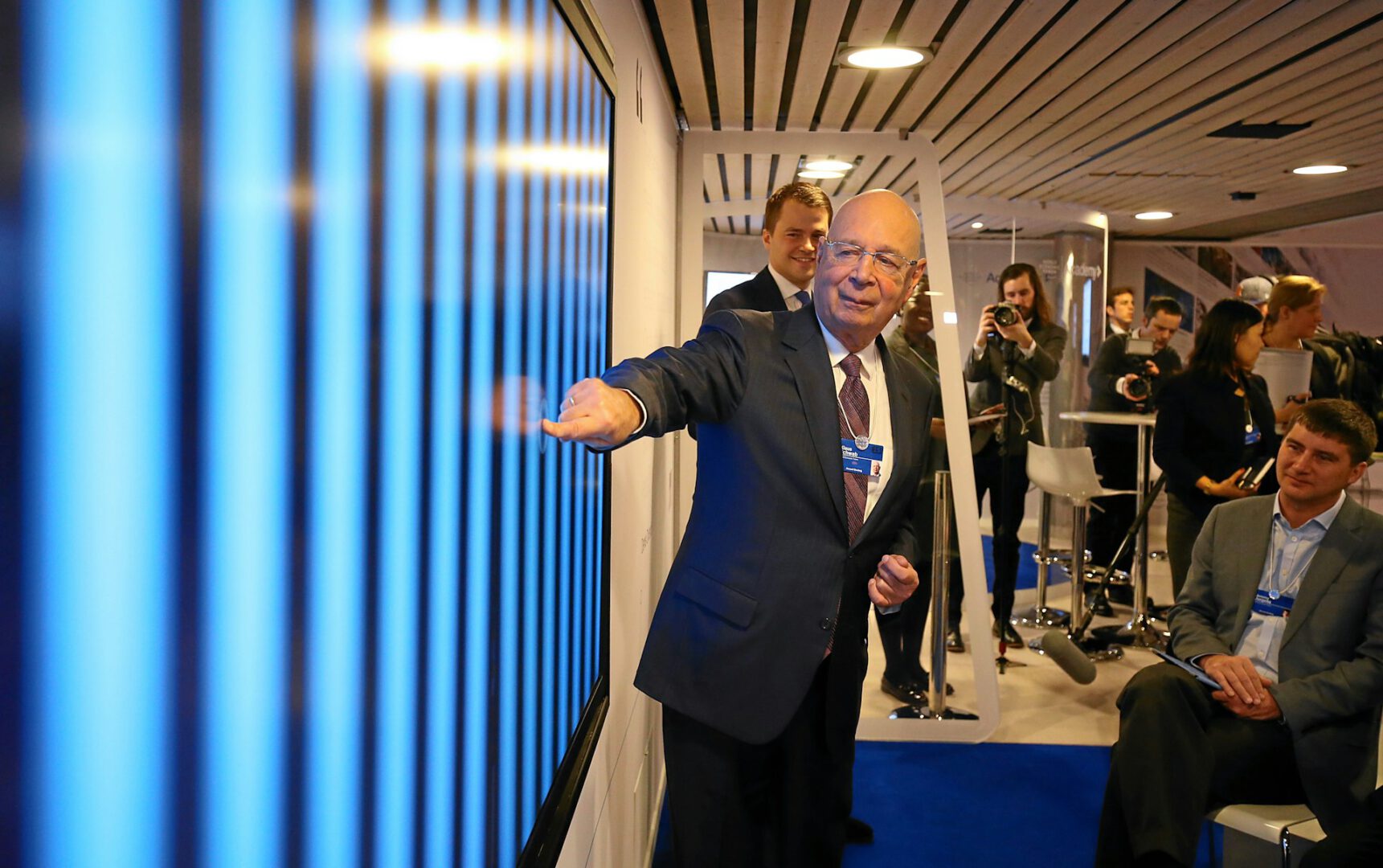 De officiële uitnodiging van Klaus Schwab